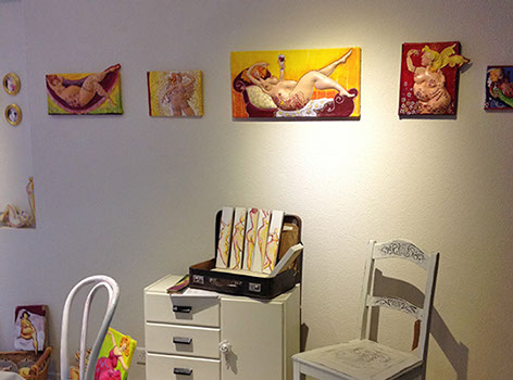 Blick in die Ausstellung