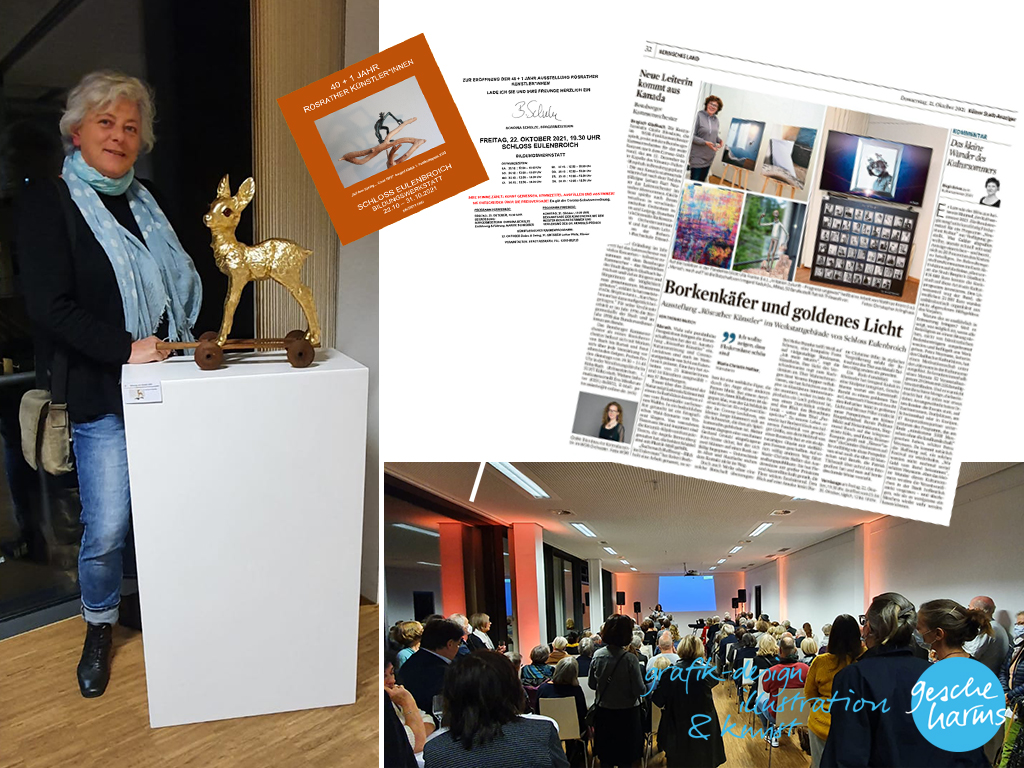 Titeltbild mit Ausstellungsflyer